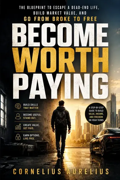 Become Worth Paying ebook cover by Cornelius Aurelius